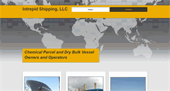 Desktop Screenshot of intrepidshipping.com